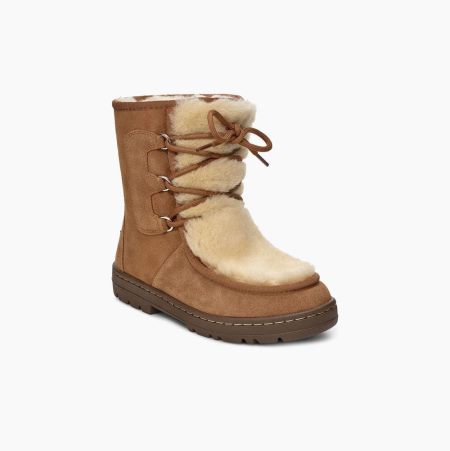 UGG Mukluk Revival Brown Boots for Women (FMOV98657)